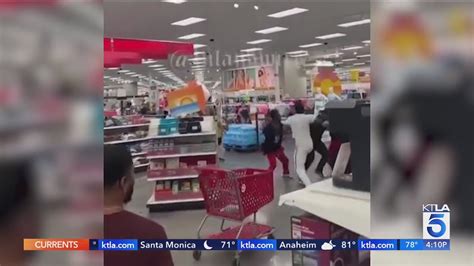 Video captures violent brawl at Target in San Bernardino County